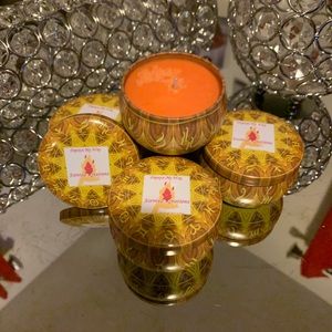 Handmade scented candles and wax melts